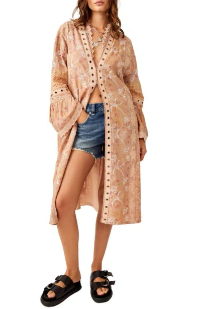 Free People On The Road Duster In Brown