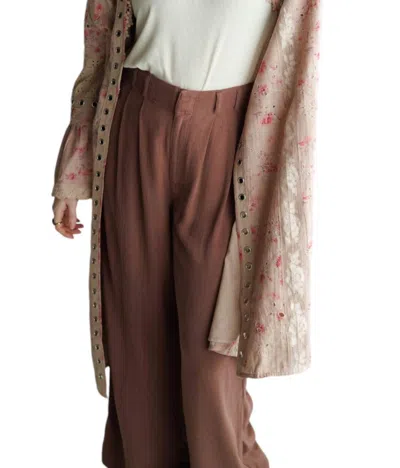 Free People On The Road Duster In Beige