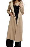 Free People One Landon Jacket In Sand In Nude