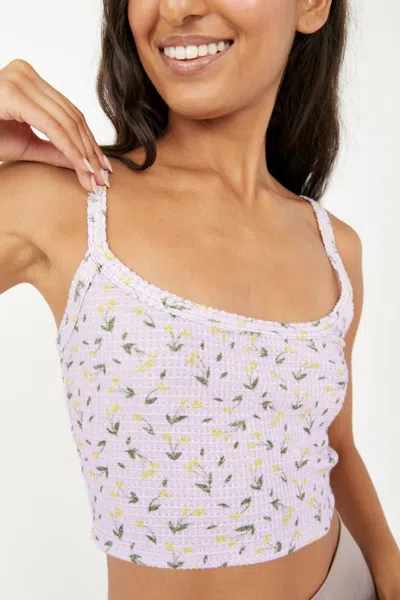Free People One Of The Girls Brami In Lilac Combo In Multi