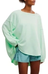 Free People Fp Movement One To Beat Oversize Pullover In Green