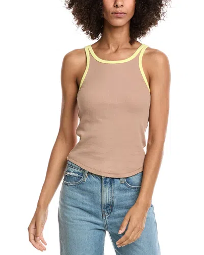 Free People Only One Ringer Tank In Brown