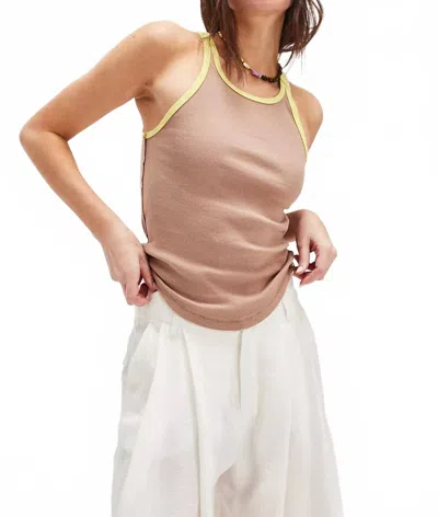 Free People Only One Solid Ranger Tank Top In Praline In Brown