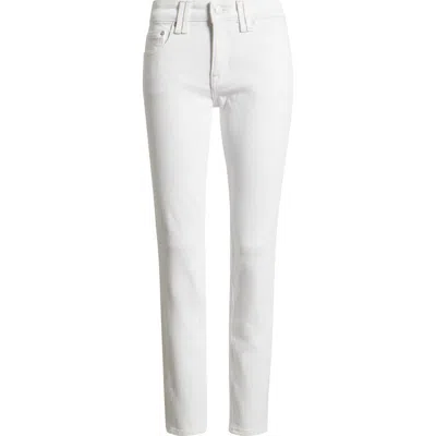 Free People Oracle Low Rise Slim Straight Leg Jeans In Gray