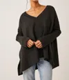 Free People Orion A Line Tunic In Carbon In Grey