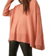 Free People Orion A Line Tunic Top In Lightest Rose In Multi