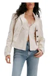 Free People Orly Cord Heritage Jacket In Tea In Ivory