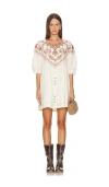 Free People Orson Shift Minidress In White