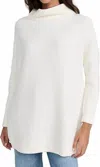 Free People Ottoman Slouchy Tunic Sweater In White In White