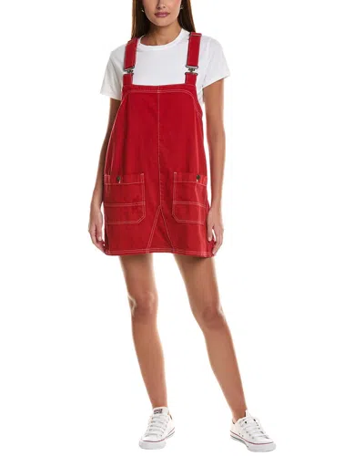 Free People Overall Smock Mini Dress