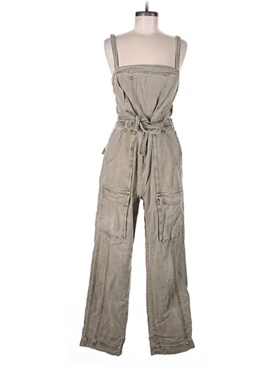 Pre-owned Free People Overalls In Gray