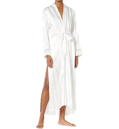 Free People Pajama Party Holiday Robe In Ivory In Multi