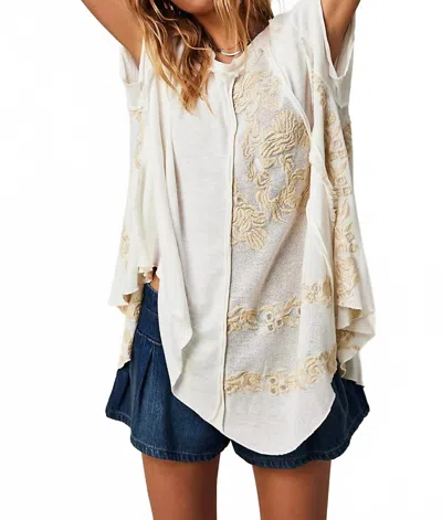 Free People Palermo Tunic In Ecru In White