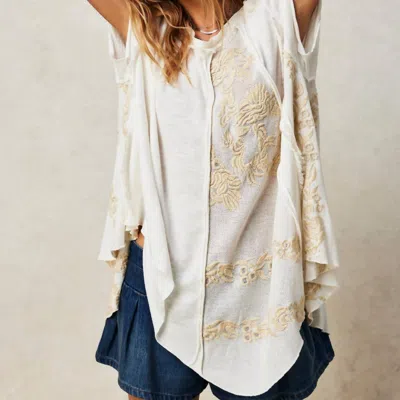 Free People Palermo Tunic In Neutral