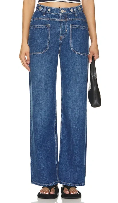 Free People X We The Free Palmer Cuffed Jean In Multi