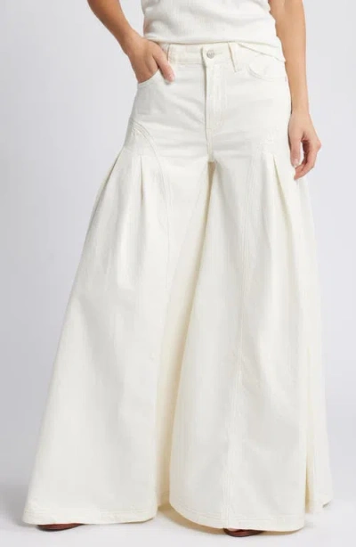 Free People Pandora Wide Leg Jeans In Heavenly