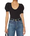 Free People Papaya Tee In Black Combo In Black