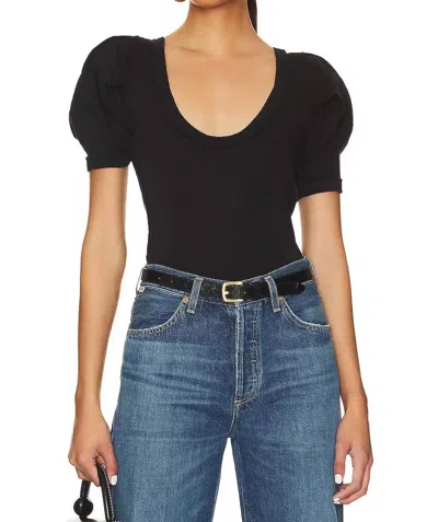 Free People Papaya Tee In Black Combo