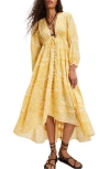 Free People Pappiet Floral Midi Dress
