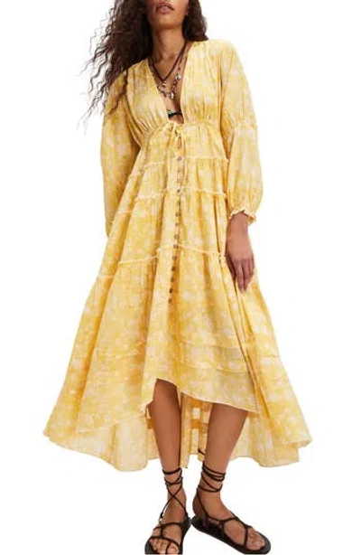 FREE PEOPLE FREE PEOPLE PAPPIET MIDI DRESS