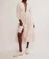 Free People Pappiet Midi Dress In Pink