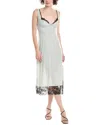 Free People Intimately Fp Party Crasher Midi Slipdress In Gray