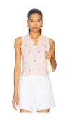Free People Pepper Knit Polo