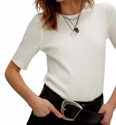 Free People Picture You Tee In Ivory In White