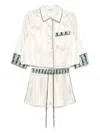 Free People Pillow Talk Pajama Set In Neutrals
