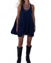 Free People Pina Colada Tunic In Navy In Blue