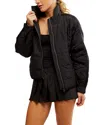 Free People Pippa Packable Puffer Jacket In Brown