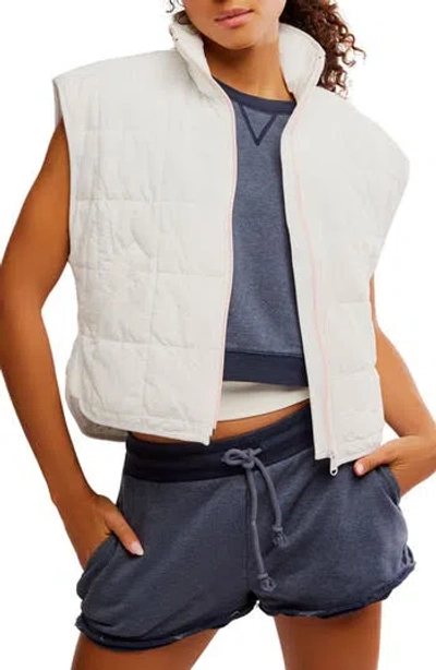 Free People Pippa Packable Vest In White