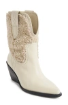 Free People Pitchfork Shearling Boot In Arctic In Arctic Fox