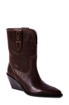Free People Pitchfork Western Boot In Fudgesicle Leather