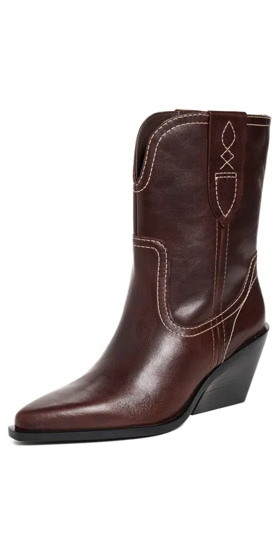 Free People Pitchfork Western Boot In Multi