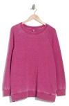 Free People Playbook Oversize Tunic In Berry Blitz
