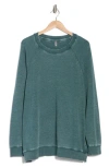 Free People Playbook Oversize Tunic In Emerald