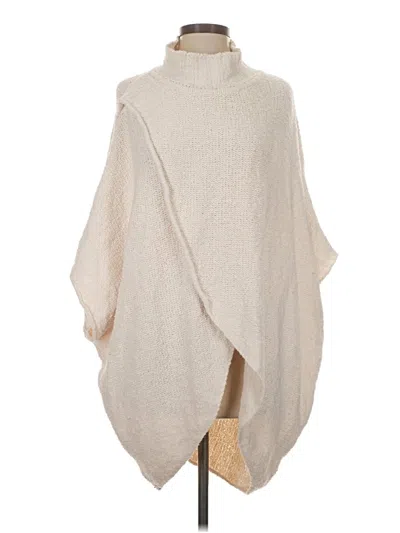 Pre-owned Free People Poncho In Brown