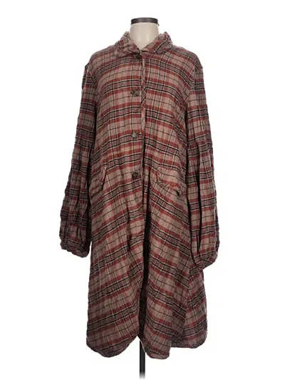 Pre-owned Free People Poncho In Brown