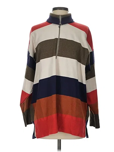 Pre-owned Free People Poncho In Brown