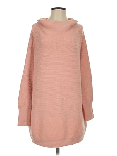 Pre-owned Free People Poncho In Pink