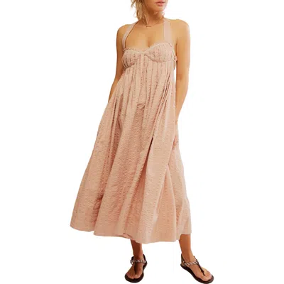 Free People Poppy Cotton Seersucker Midi Dress