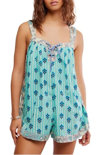 FREE PEOPLE FREE PEOPLE PORT AU PRINCE SLEEVELESS ROMPER