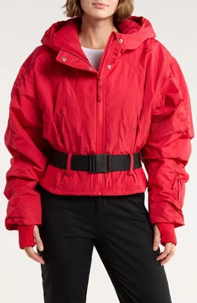 Free People Powder Vixen Jacket In Red