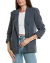 Free People Prep School Linen-blend Blazer