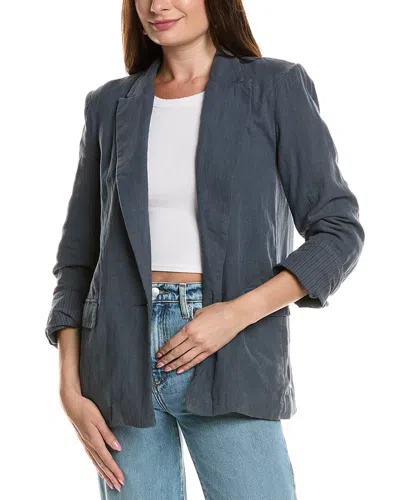 Free People Prep School Linen-blend Blazer