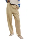 Free People Preppy Poplin Pants In Birch In Grey