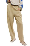 Free People Preppy Poplin Pants In Birch In Birch