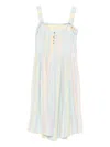 Free People Primavera Stripe Cotton Midi Dress In Multi