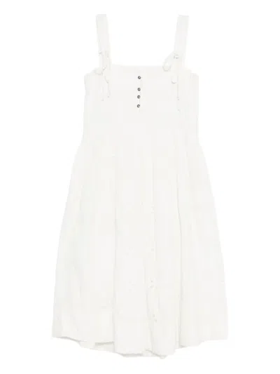 Free People Primavera Midi Dress In White